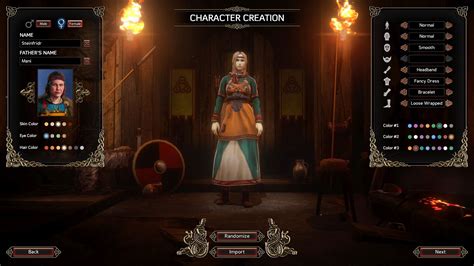 I get a small thrill from costuming my characters. character creation f - Expeditions: Viking :: rpg codex ...
