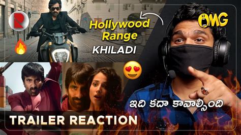 Khiladi Trailer Telugu Reaction Ravi Teja Dimple Hayathi Meenakshi RatpacCheck YouTube