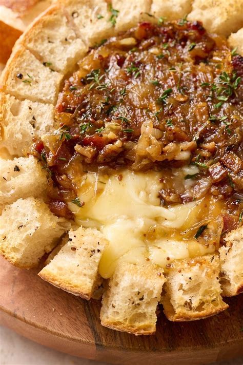 Caramelized Onion Baked Brie Bread Bowl Baker By Nature Recipe