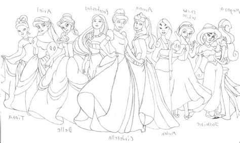Check out this massive collection of free disney coloring pages. All Disney Princesses Together Coloring Pages at ...