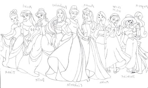 Search through 623,989 free printable colorings at getcolorings. All Disney Princesses Together Coloring Pages at ...