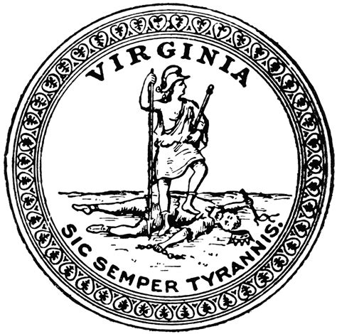 Seal Of Virginia Clipart Etc