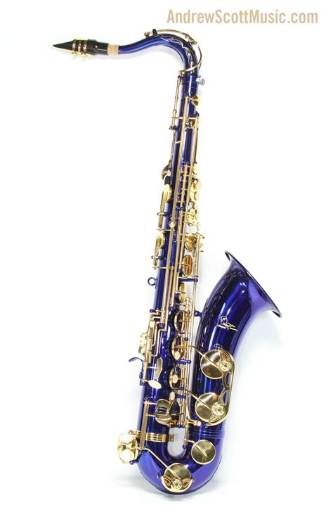 Tenor Saxophone Blue New In Case Pro Quality Ebay