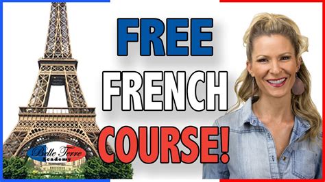 Free French Course Cours De Français Gratuit Youtube