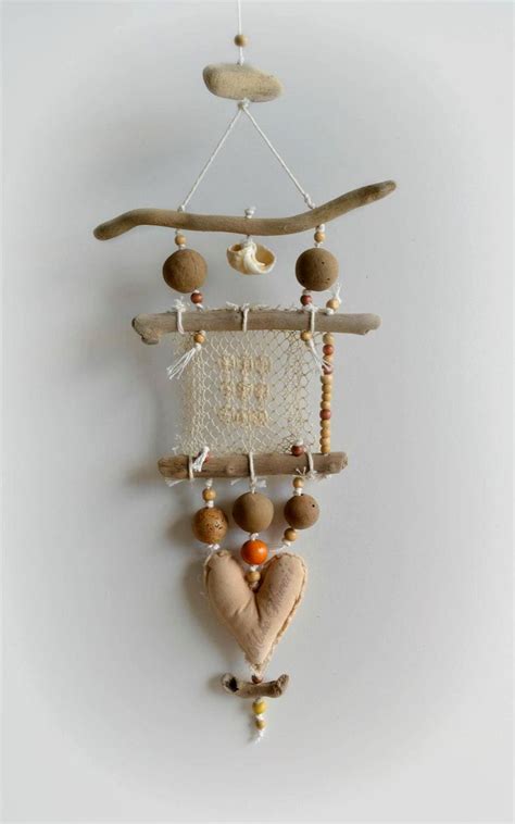 Give your living area a color & style boost with such decore. Handmade Bohemian Driftwood Mobile / Hanging Home Decor ...