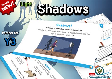 Year 3 Science Light Shadows Lesson 4 Grammarsaurus