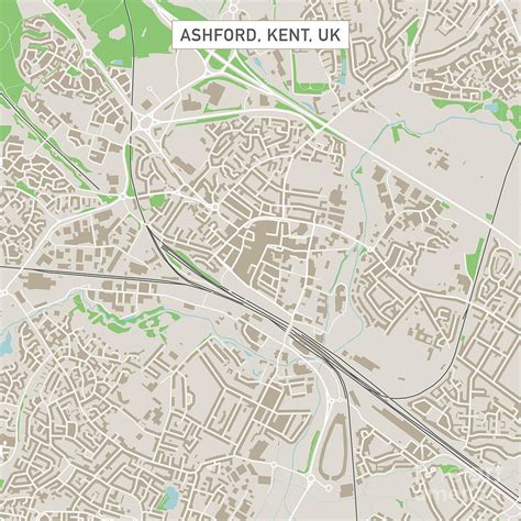 Map Of Ashford Kent Terminal Map
