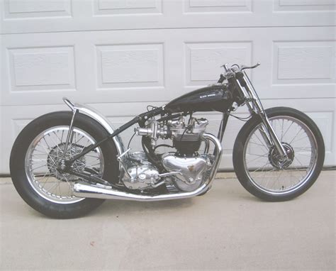 Price more triumph for sale: SHOW & GO CYCLE SHOP: 1952 Triumph 6T Dragbike "The Black ...