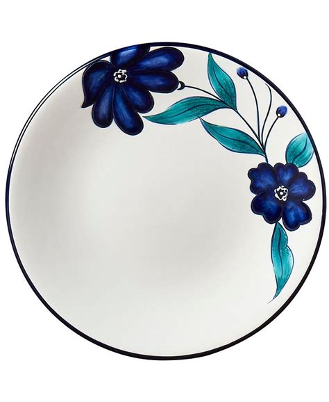 Tabletops Unlimited Tabletop Unlimited Forget Me Not Round Coupe 16pc Dinnerware Set & Reviews ...