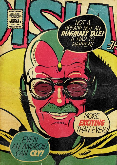 Artist Pays Tribute To Stan Lee By Illustrating Him As Marvel