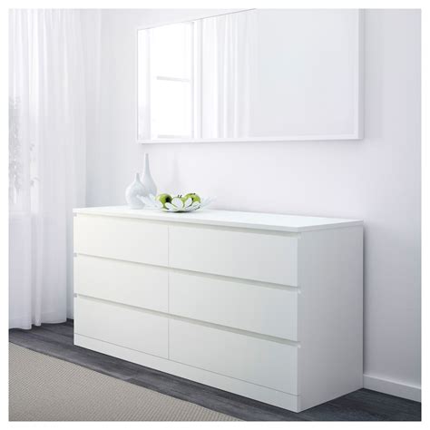 Ikea malm bed with nightstands. MALM 6-drawer dresser, white, 63x30 3/4" - IKEA | Bedroom ...