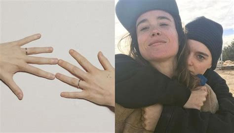 I get to call this incredible woman my wife! Ellen Page announces marriage to girlfriend Emma Portner ...