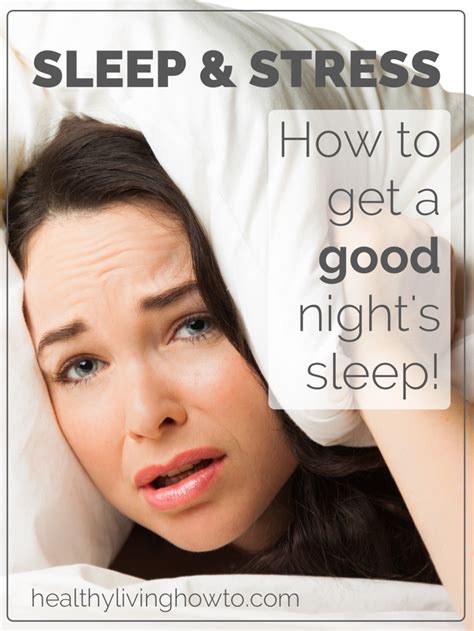 Sleep And Stress Why Youre Not Sawing Logs Healthy Living How To
