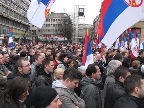 Serbia Sos Protests In Belgrade Will Continue Until The Government