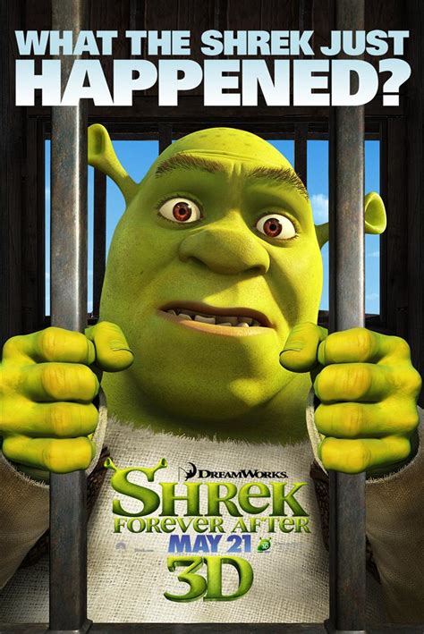 six new ‘shrek forever after character posters what joe writes