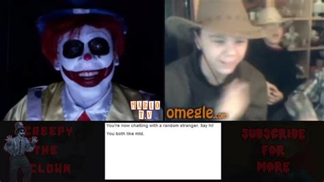 Mariotv Reup Creepy The Clown Cracked Out Ronald Mcdonald Omegle Youtube
