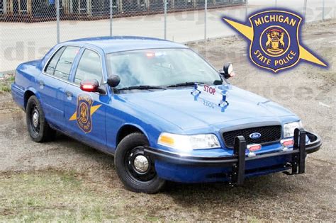 Ford Crown Victoria Police Interceptor Cvpi Michigan State Police
