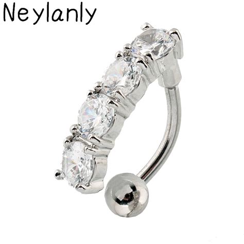 Buy Fashion Top Down Piercing Navel Accessories