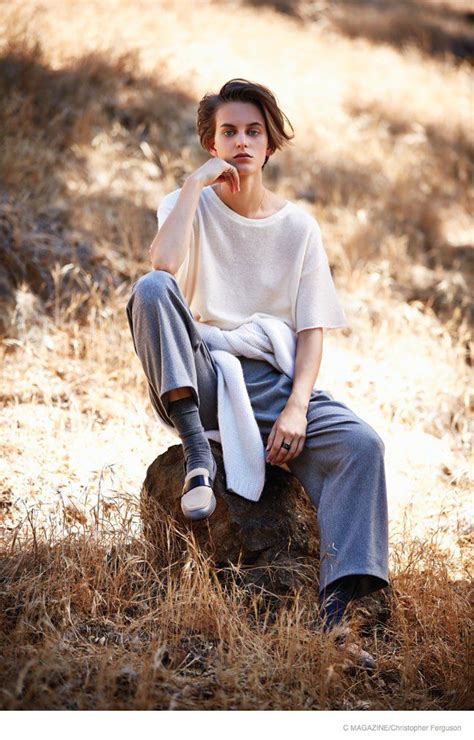 Ellinore Erichsen Takes On Outdoors Style For C Magazine Tomboy Fashion