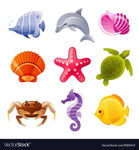 Sea Animals Clipart Free