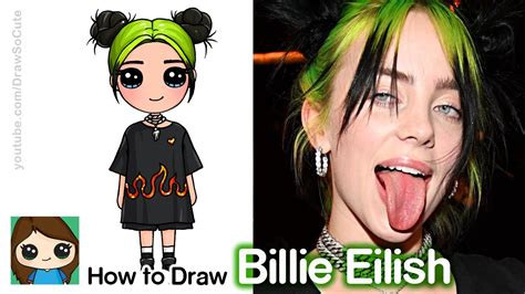 2 How To Draw Billie Eilish