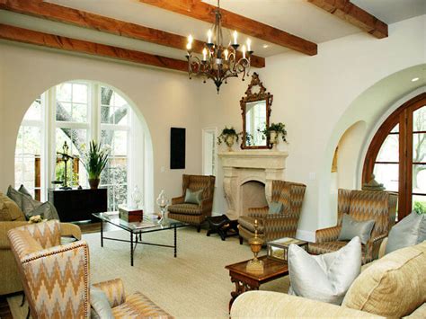 With this they chose to do the exposed this small simply decorated living space has natural wood flooring, light walls and a distressed wooden ceiling with small exposed beams over the top. 11 Amazing Archway Ceiling Designs By CEILTRIM Inc.