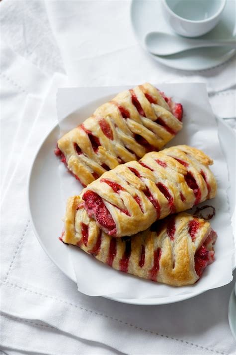 Mary told stylist , i've used a star cutter for the top, but if you're feeling creative, you could also. Berry Puff Pastry Recipe : QUICK EASY DANISH | White On ...