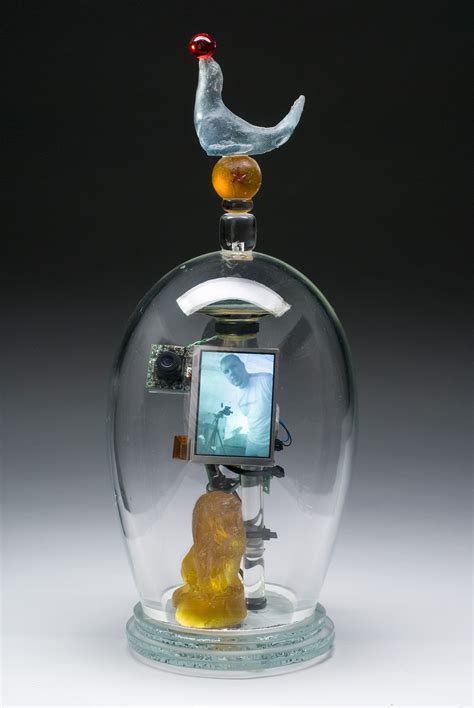 I Want To Run Away And Join The Circus Tim Tate Blown And Cast Glass Electronic Components