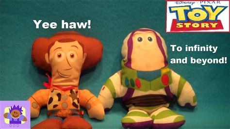 Disney Toy Story Woody And Buzz Plush By Mattel Youtube