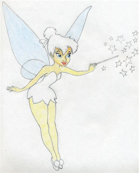 Share More Than Pencil Sketches Of Tinkerbell Best Seven Edu Vn