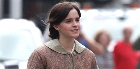 Emma Watson Is Good Meg March In Full Little Women Costume Why Emma