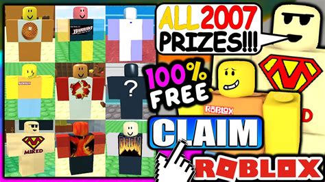 The First Ever Roblox Event Prizes Have All Been Found Finally Youtube