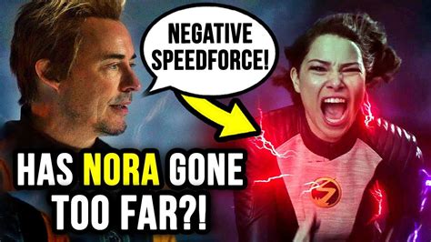 What Does The Negative Speedforce Mean For Nora The Flash 5x19
