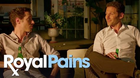 Royal Pains Hank And Evan Have A Heart To Heart From Season Finale Youtube
