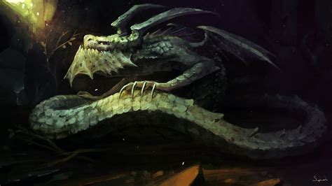 Bestiary Vii Cave Dragon By Sephiroth Art On Deviantart