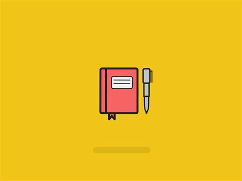 Journal Icon Loop By Dave Gamez On Dribbble