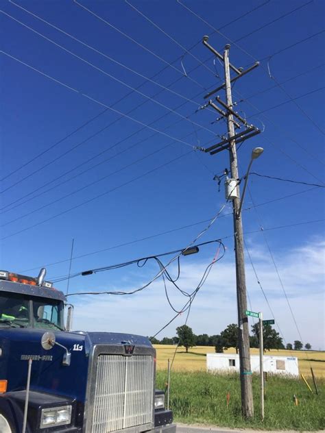 Bradford Road Closed For 9 Hours After Dump Truck Takes Out Hydro Lines