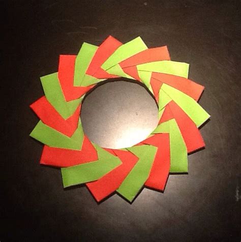 Modular Plaited Origami Wreath Origami Wreath Origami Symbols