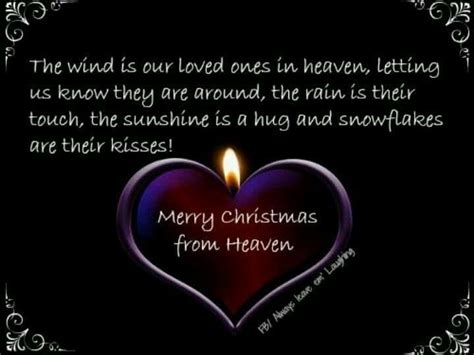 Support Symbols Merry Christmas In Heaven Loss Of Dad Loved One In Heaven Living With
