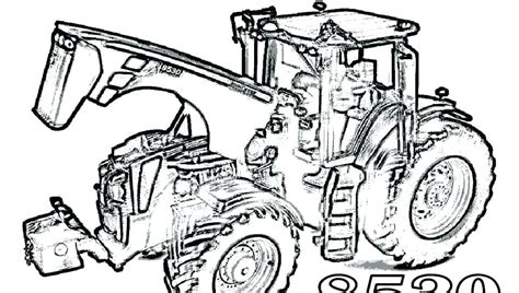 Farm Equipment Coloring Pages At Free Printable