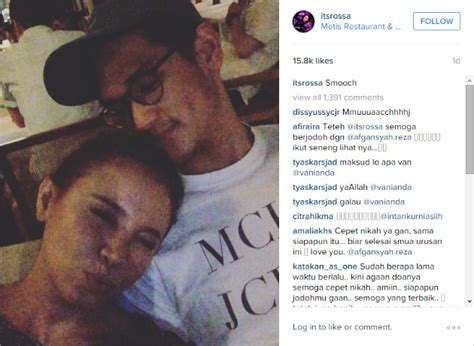 Meski banyak yang menyoroti kedekatan mereka, baik rossa maupun afgan tak pernah secara gamblang mengakui sedang berpacaran. Heboh Video Afgan Cium Rossa, Netter Doakan Pacaran ...