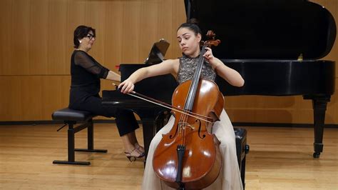 Laura Navasardian Cello Popper Concerto Polonaise Youtube