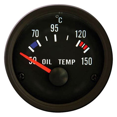 Performance Instrument Black Oil Temperature 50 150c 52mm