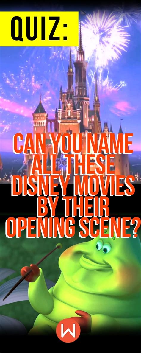 Quiz Can You Name All Of These Disney Movies By The Opening Scene Artofit