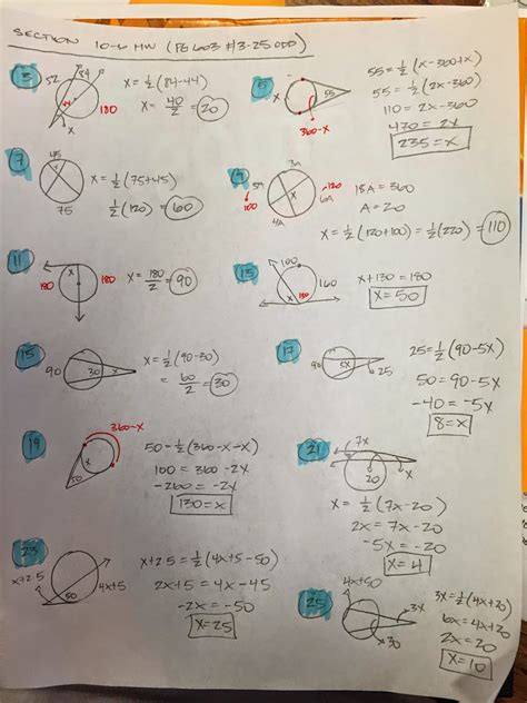 Bot interactions in work chat support similar functionality to the. Honors Geometry - Vintage High School: Section 10-6 ...