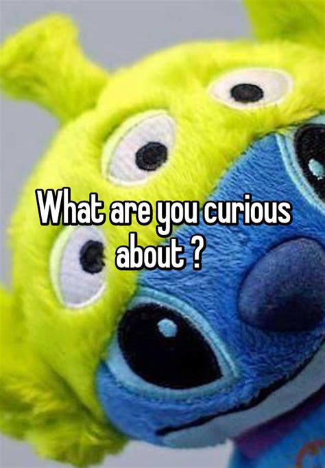 What Are You Curious About