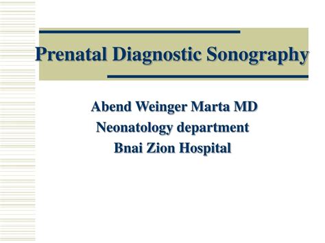 Ppt Prenatal Diagnostic Sonography Powerpoint Presentation Free
