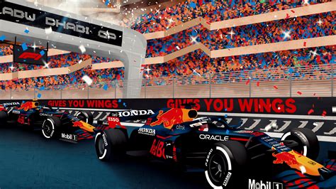Red Bulls 2021 Abu Dhabi Grand Prix Poster Rformula1