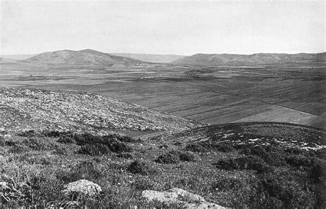 Plain Of Jezreel Little Hermon Mount Gilboa Israel