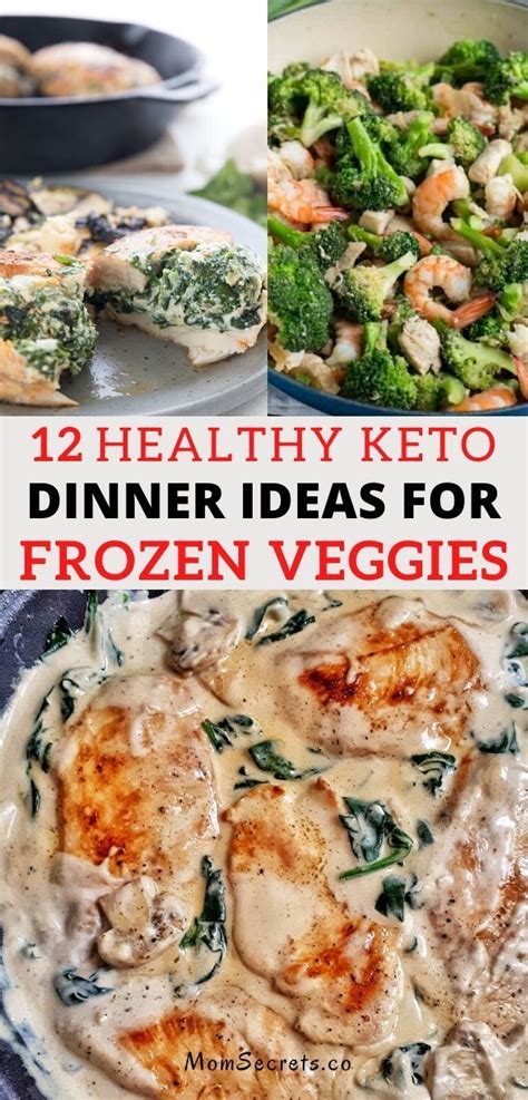 In fact, some of the best recipes have only a few ingredients. Healthy Low Carb Dinner Ideas For Frozen Veggies in 2021 ...